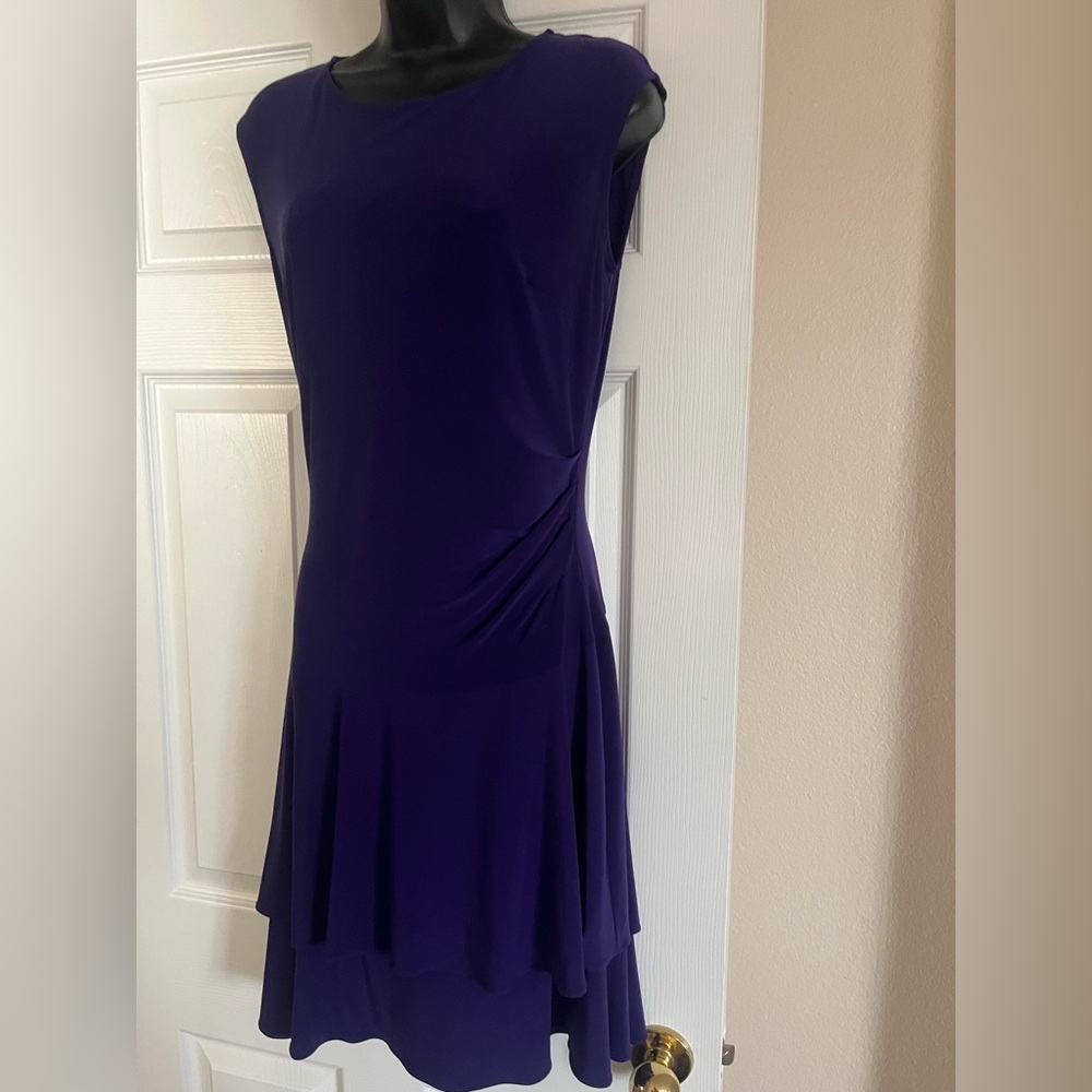 American Living Deep Purple Mini Dress